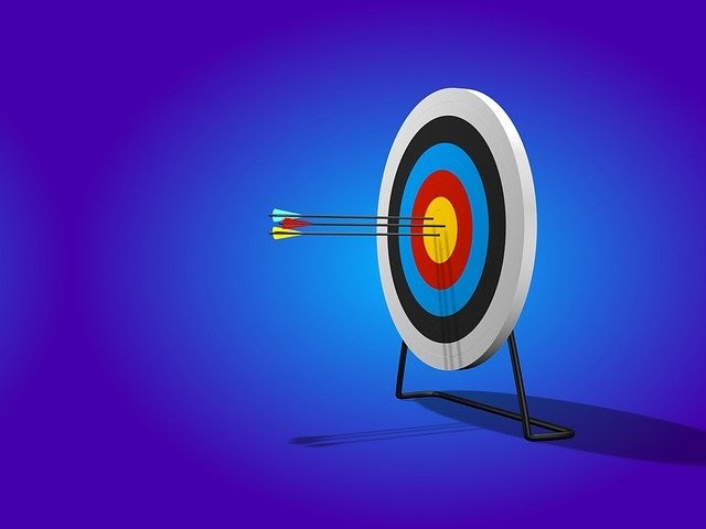 SaaS KPIs growth metrics target bullseye